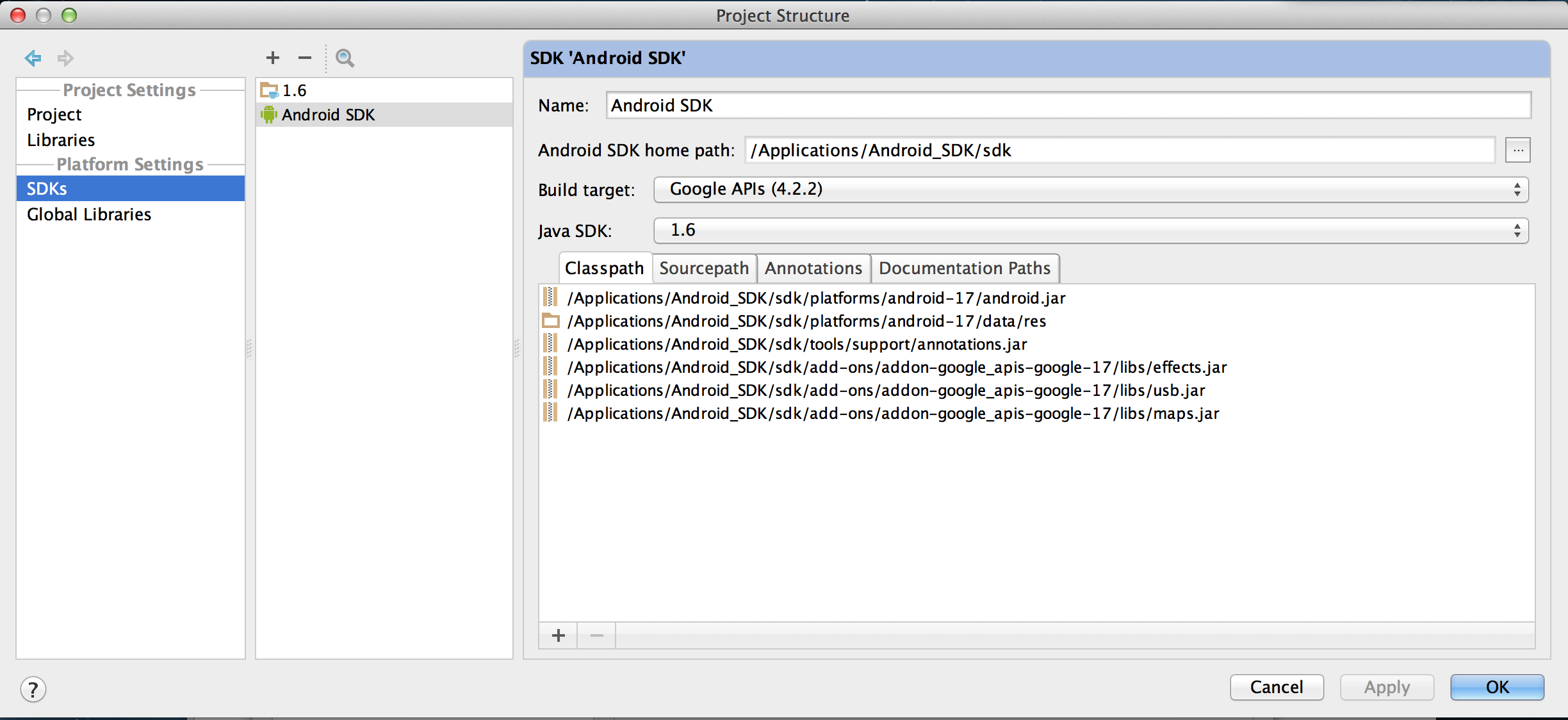 download android sdk for mac os